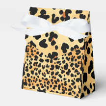 Caja de regalo de impresión de tigres