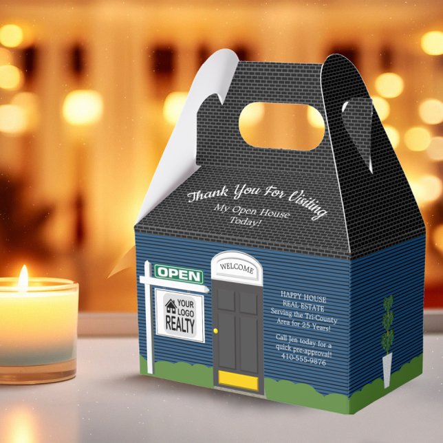 Para Regalos Caja de regalo de la Casa Abierta Realtor Rótulo d (Subido por el creador)