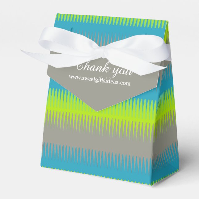 Para Regalos Caja de regalo de líneas de diente de perro gris v (Front Side)