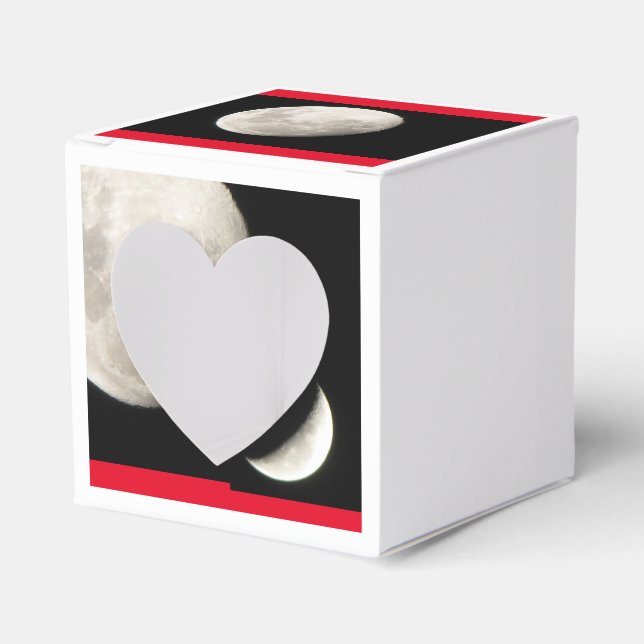 Para Regalos Caja de regalo de luna (Anverso)