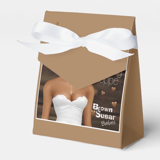 Para Regalos Caja de regalo de nalgas de azúcar marrón 2 (Front Side)