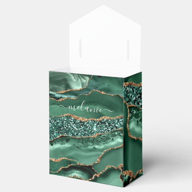 Para Regalos Caja de regalo de nombre personalizado de Purpurin (Abierto)