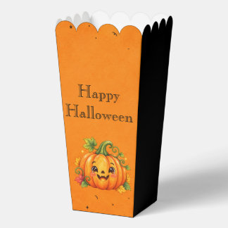 Para Regalos Caja de regalo de palomitas de Halloween de calaba