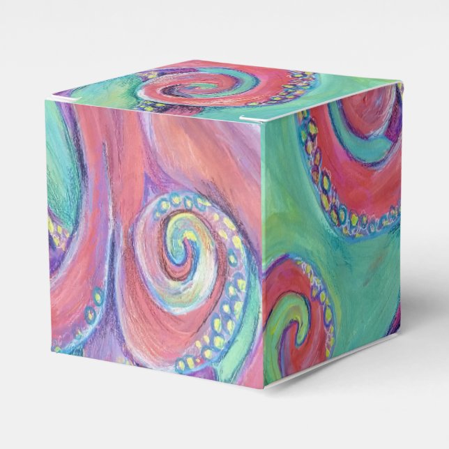 Para Regalos caja de regalo de pulpo (Costado Anverso)
