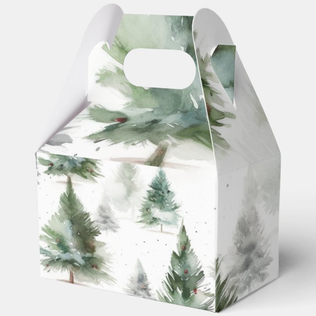 Para Regalos Caja de regalo de vacaciones con manijas - Diseño  (Reverso )