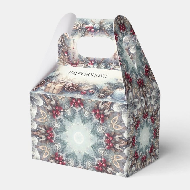 Para Regalos Caja de regalo de vacaciones de invierno (Front Side)