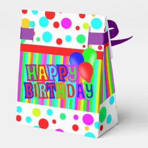 Para Regalos caja de regalo del feliz cumpleaños