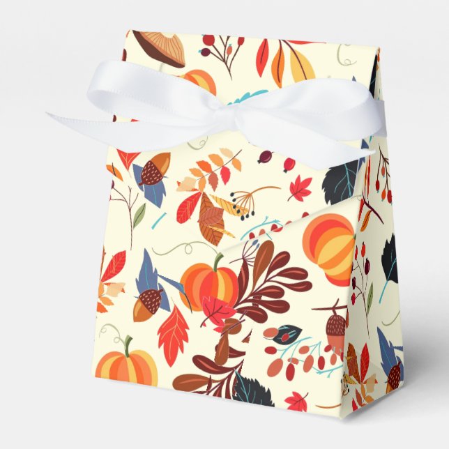 Para Regalos Caja de regalo del patrón de otoño (Front Side)