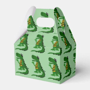 Para Regalos Caja de regalo divertida del cocodrilo