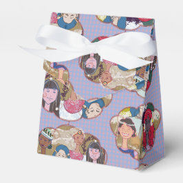 Para Regalos Caja de regalo ilustrada feliz