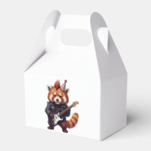 Caja de regalo Red Panda Rocker