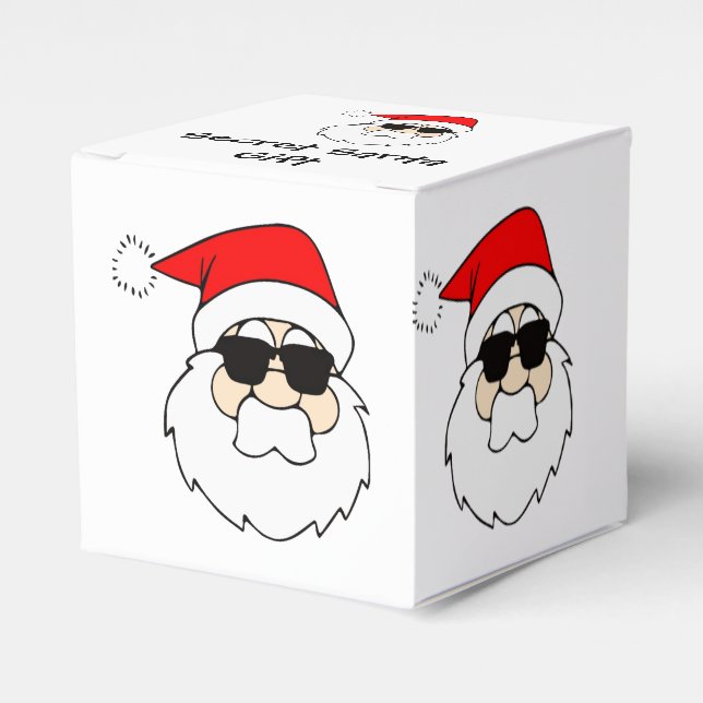 Para Regalos Caja de regalo secreto de Santa (Costado Anverso)