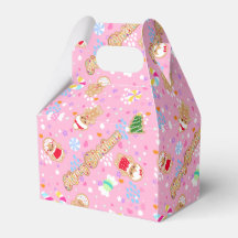 Caja de regalo temática de familia de pan de jengi