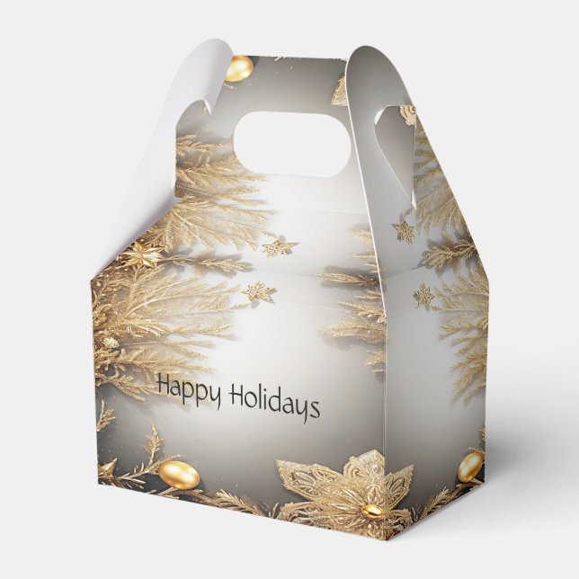 Para Regalos Caja de regalo única de vacaciones decorativa de o (Front Side)