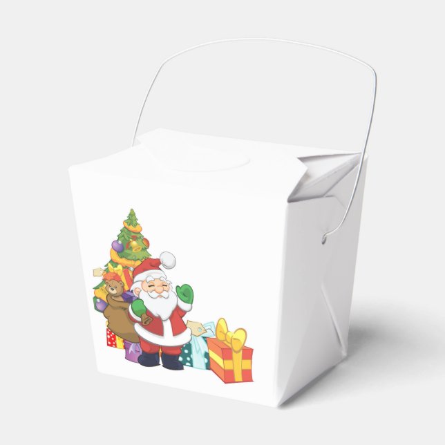 Para Regalos Caja de Santa Favor (Front Side)