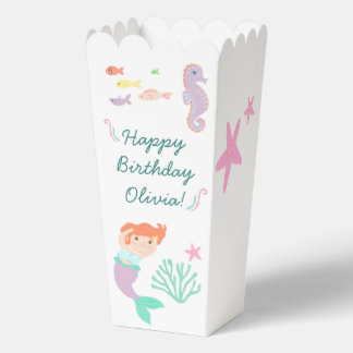 Para Regalos Caja de snack de sirena