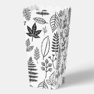 Para Regalos Caja de Susurros Botánicos –  Patrón Frondoso