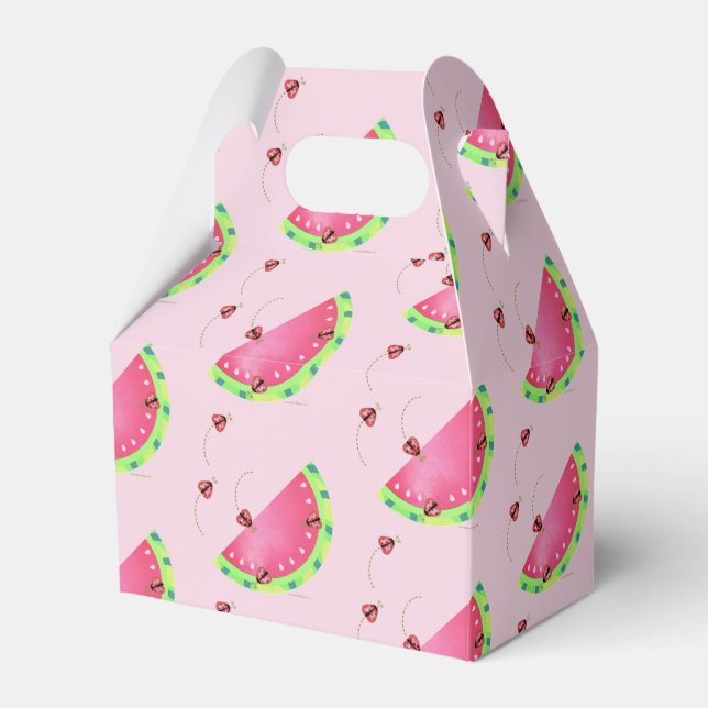 Para Regalos Caja de verduras de la sandía de Ladybug (Front Side)