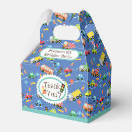 Para Regalos Caja del Favor Azul del Transporte