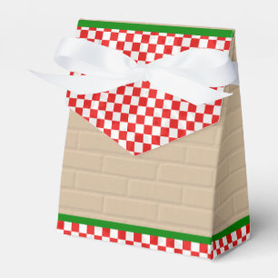 Para Regalos Caja del favor de fiesta de la pizza del muchacho