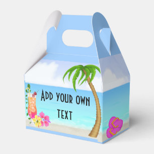 Para Regalos Caja del favor de la invitación de Goodie de la