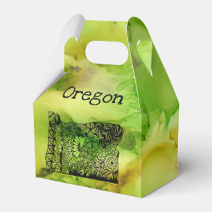 Para Regalos Caja del favor del aguilón de Oregon