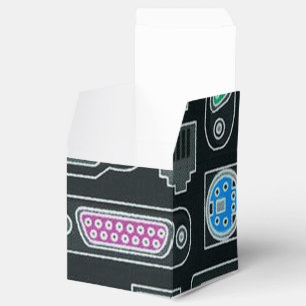 Para Regalos Caja del favor del cubo del modelo de la entrada