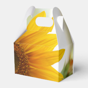 Para Regalos Caja del Favor del Girasol de verano