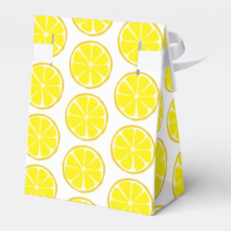 Para Regalos Caja del favor del limón de la fruta cítrica del