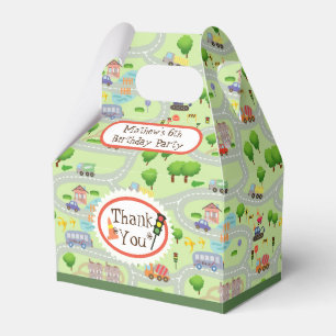 Para Regalos Caja del Favor Verde de la hoja de ruta