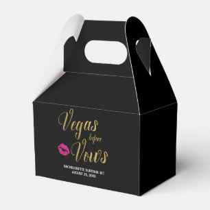 Para Regalos Caja del kit de supervivencia de Vegas antes de Vo