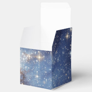Para Regalos Caja estrellada del favor del espacio