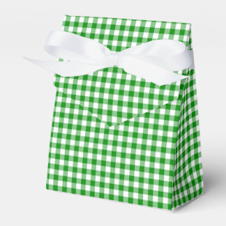 Para Regalos Caja Gingham-Verde-Favor, Tienda