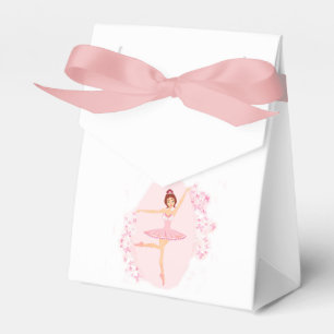 Para Regalos Caja hermosa del favor de la bailarina
