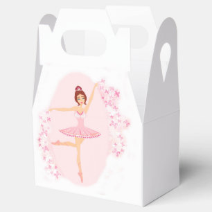 Para Regalos Caja hermosa del favor de la bailarina
