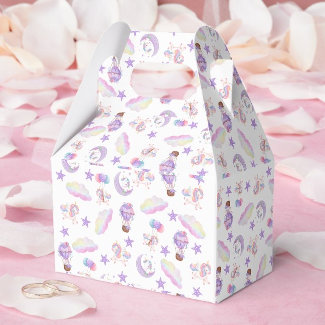 Para Regalos Caja mágica de Fiesta unicornio (Boda)