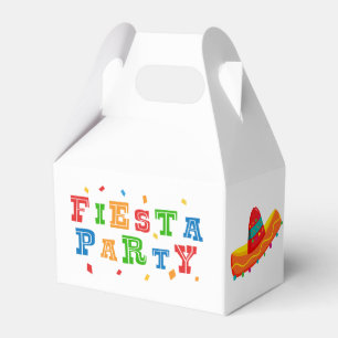 Para Regalos Caja mexicana del favor de la fiesta