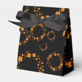 Para Regalos caja negra de Halloween abstracta de alerta de nar