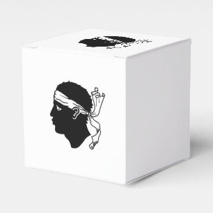 Para Regalos Caja patriótica con bandera de Córcega