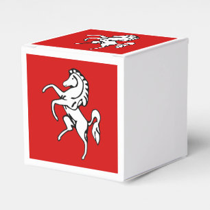 Para Regalos Caja patriótica con Bandera de Kent, Inglaterra