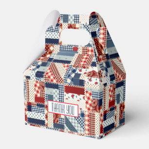 Para Regalos Caja Patriótica de Favor de la Calma