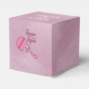 Para Regalos Caja personalizado de azúcar y de favores de espec