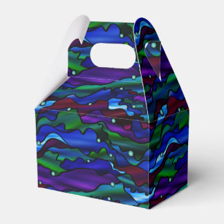 Para Regalos Caja Psicodelia De Vidrio Manchado