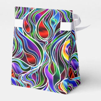 Para Regalos Caja Psicodelic De Vidrio Manchado