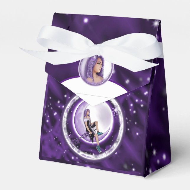 Para Regalos Caja Purple Moon Child Favorito (Front Side)