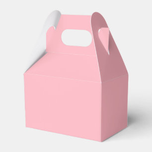 Para Regalos Caja rosa clara del favor del aguilón