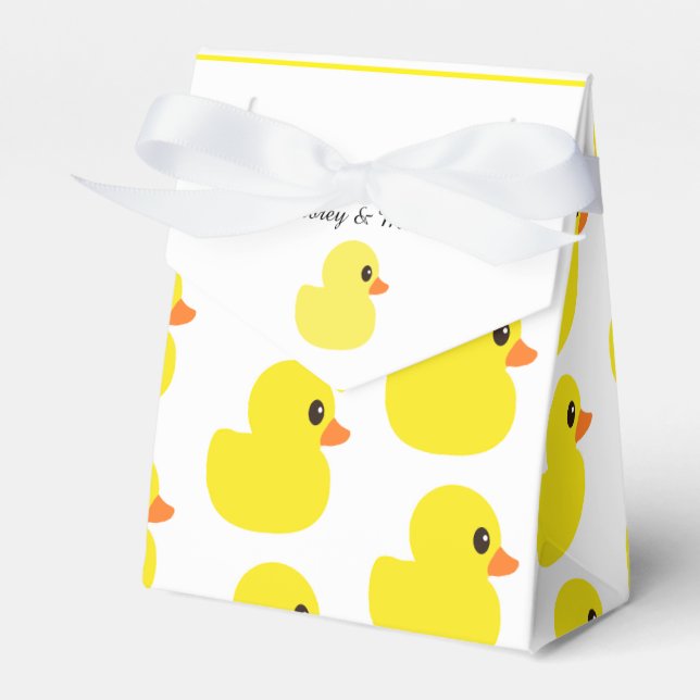 Para Regalos Caja "Rubber Ducky" del Favor de la Tienda (Front Side)