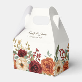 Para Regalos Caja Rustica de Favor de Boda de Caída | Rosas de 