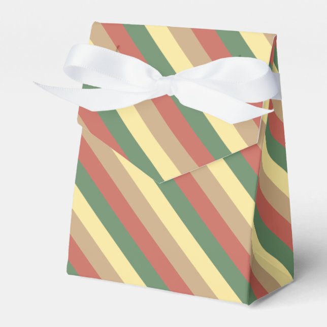 Para Regalos Caja Verde de Favor del Té (Front Side)