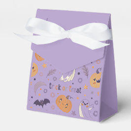 Para Regalos "Calabaza morada de Halloween y caja de Favor fant